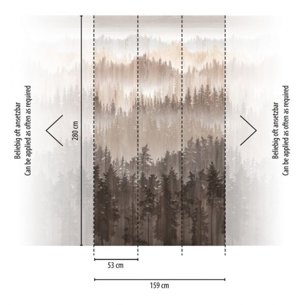POSTER MURAL REF = 391812 ; DIMENSIONS = 159 CM X 280 CM