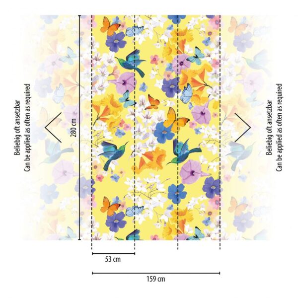 POSTER MURAL REF = 391971 ; DIMENSIONS = 159 CM X 280 CM