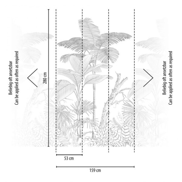 POSTER MURAL REF = 392141 ; DIMENSIONS = 159 CM X 280 CM