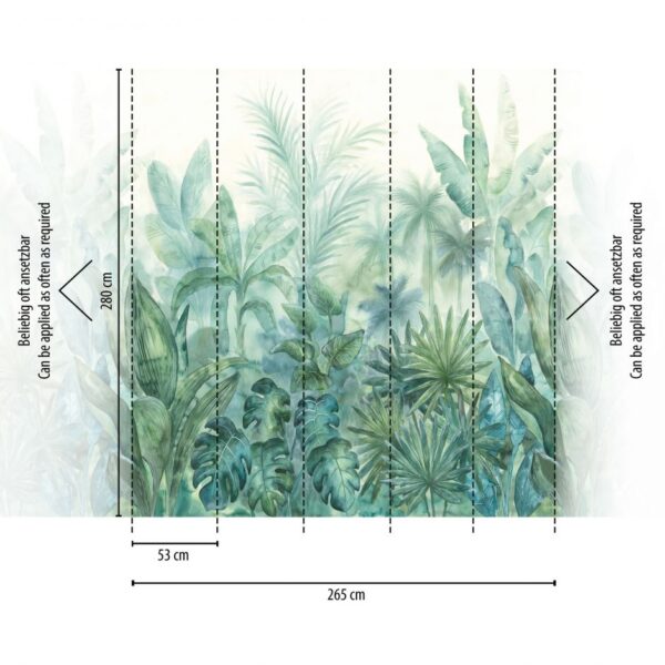 POSTER MURAL REF = 392301 ; DIMENSIONS = 265 CM X 280 CM