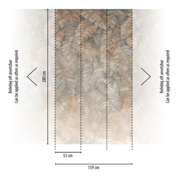POSTER MURAL REF = 392621 ; DIMENSIONS = 159 CM X 280 CM