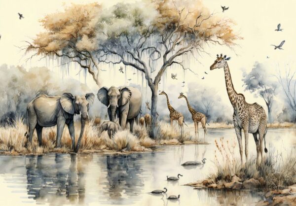POSTER MURAL REF = 14571 ; DIMENSIONS = 416 CM X 290 CM