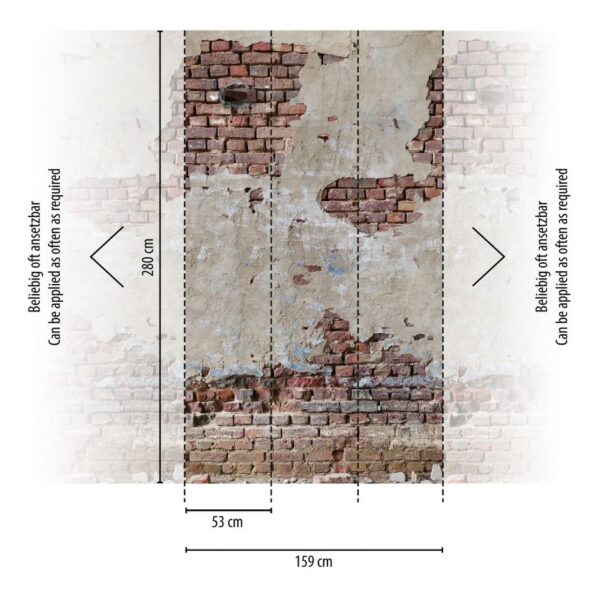 POSTER MURAL REF = 392351 ; DIMENSIONS = 159 CM X 280 CM