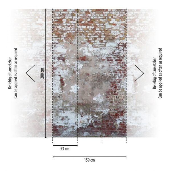 POSTER MURAL REF = 392501 ; DIMENSIONS = 159 CM X 280 CM