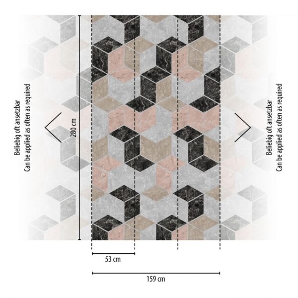 POSTER MURAL REF = 393191 ; DIMENSIONS = 159 CM X 280 CM
