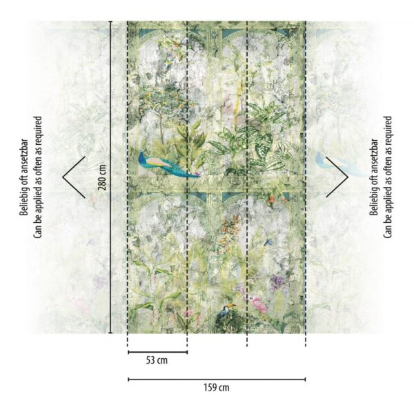 POSTER MURAL REF = 393321 ; DIMENSIONS = 159 CM X 280 CM