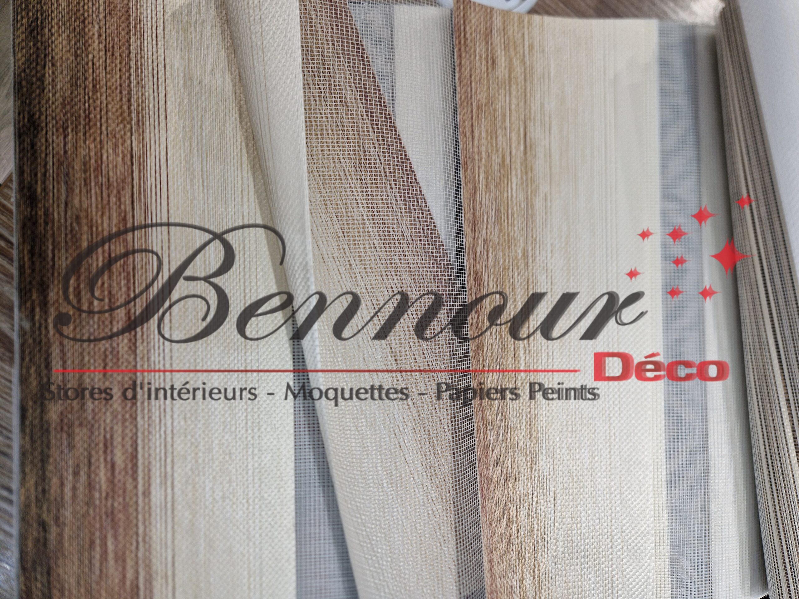 Store zébra moderne