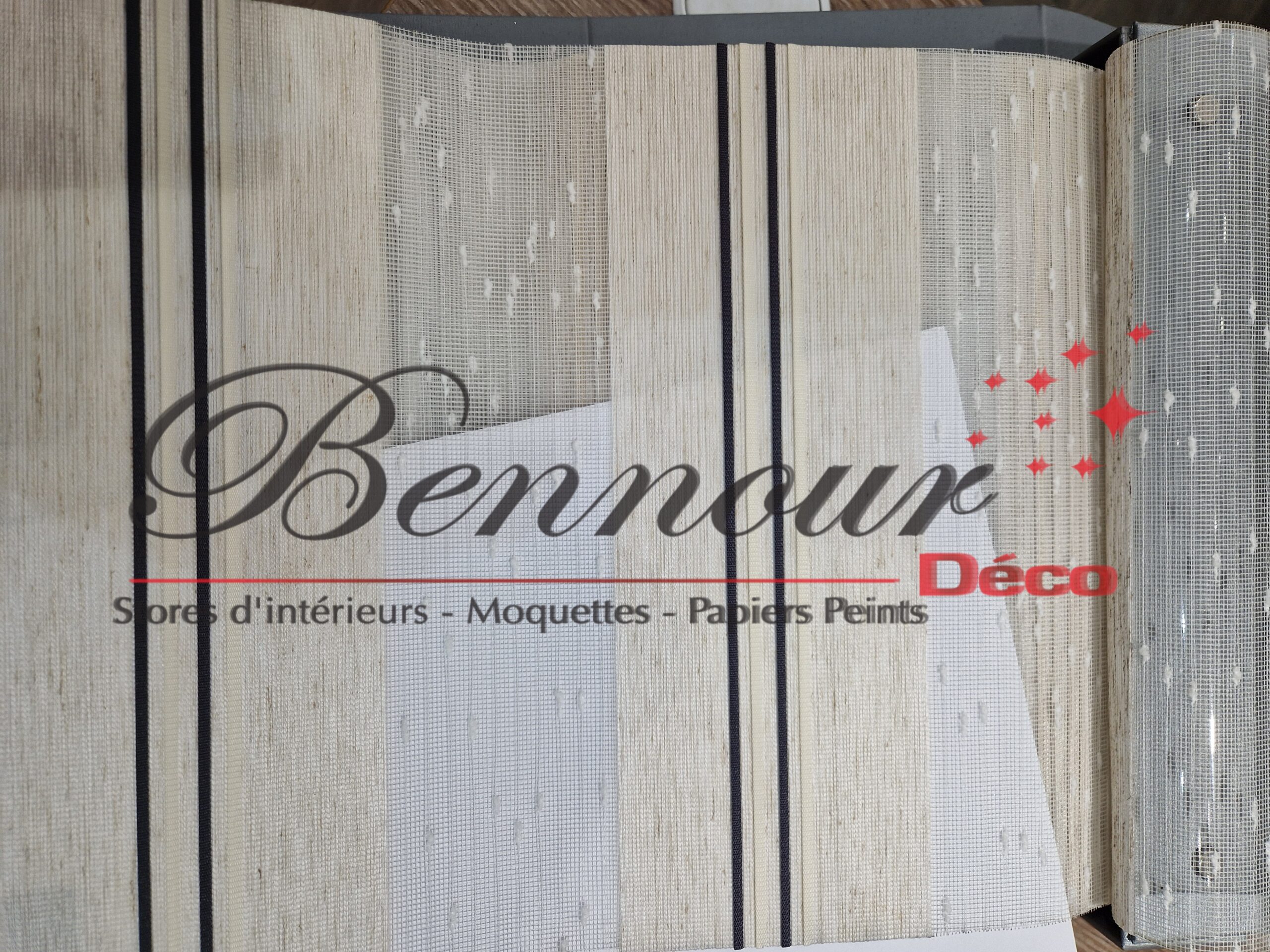 Store zébra moderne