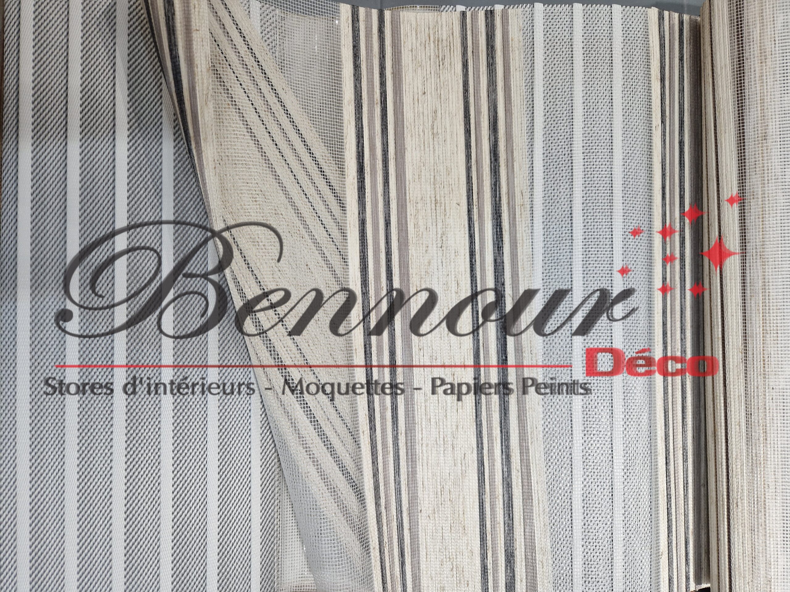 Store zébra décoratif