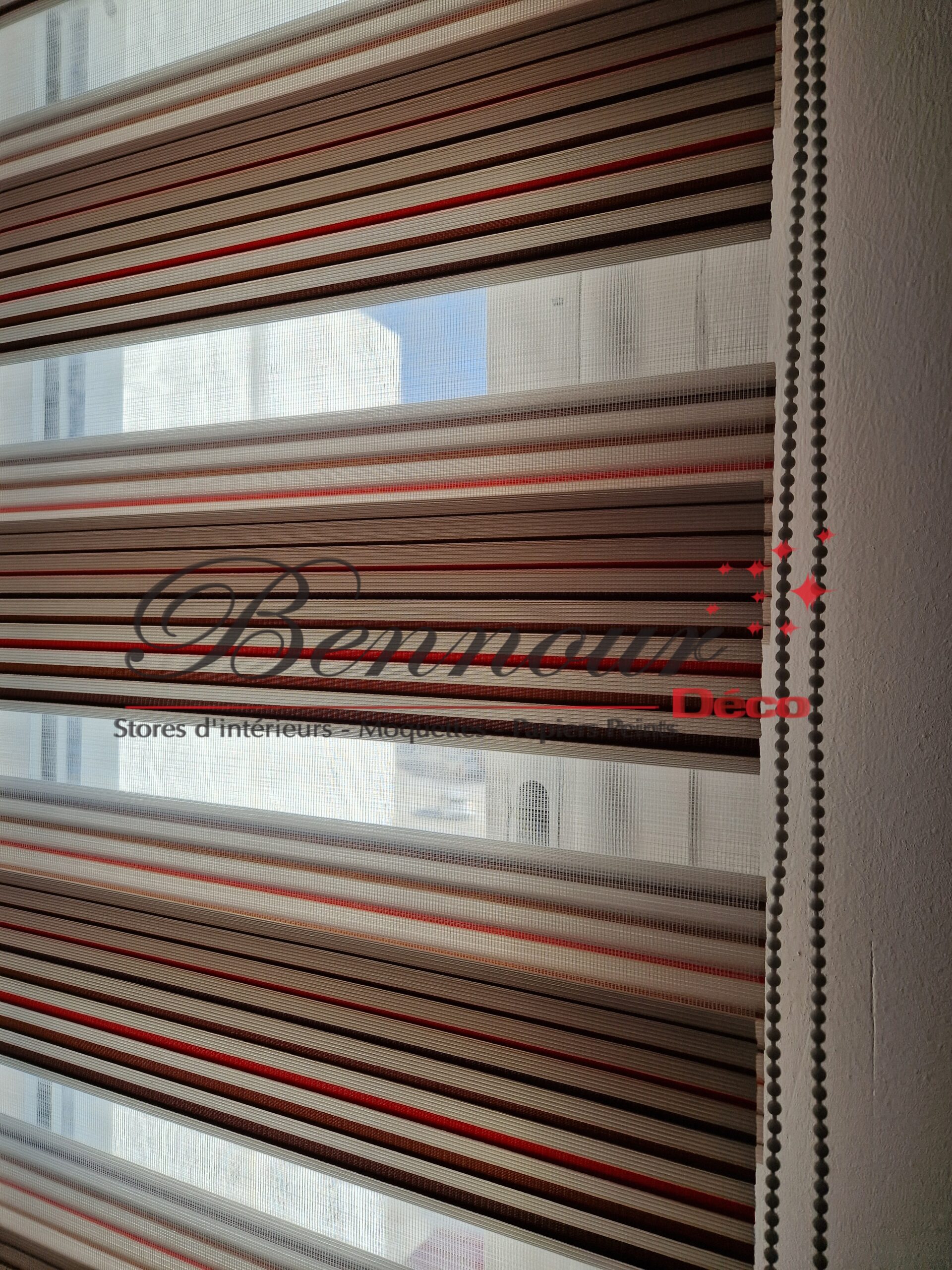 Store zébra moderne