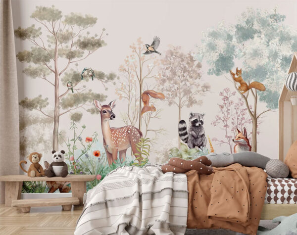 Cadre Déco Vintage Bois Peint Pour Chambre D'Enfant - 40x50x46 Cm
