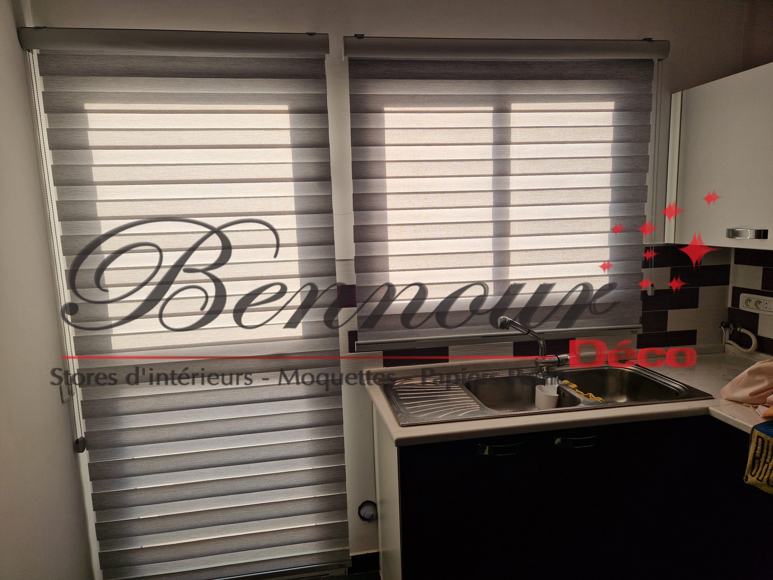 Store zebra élégant