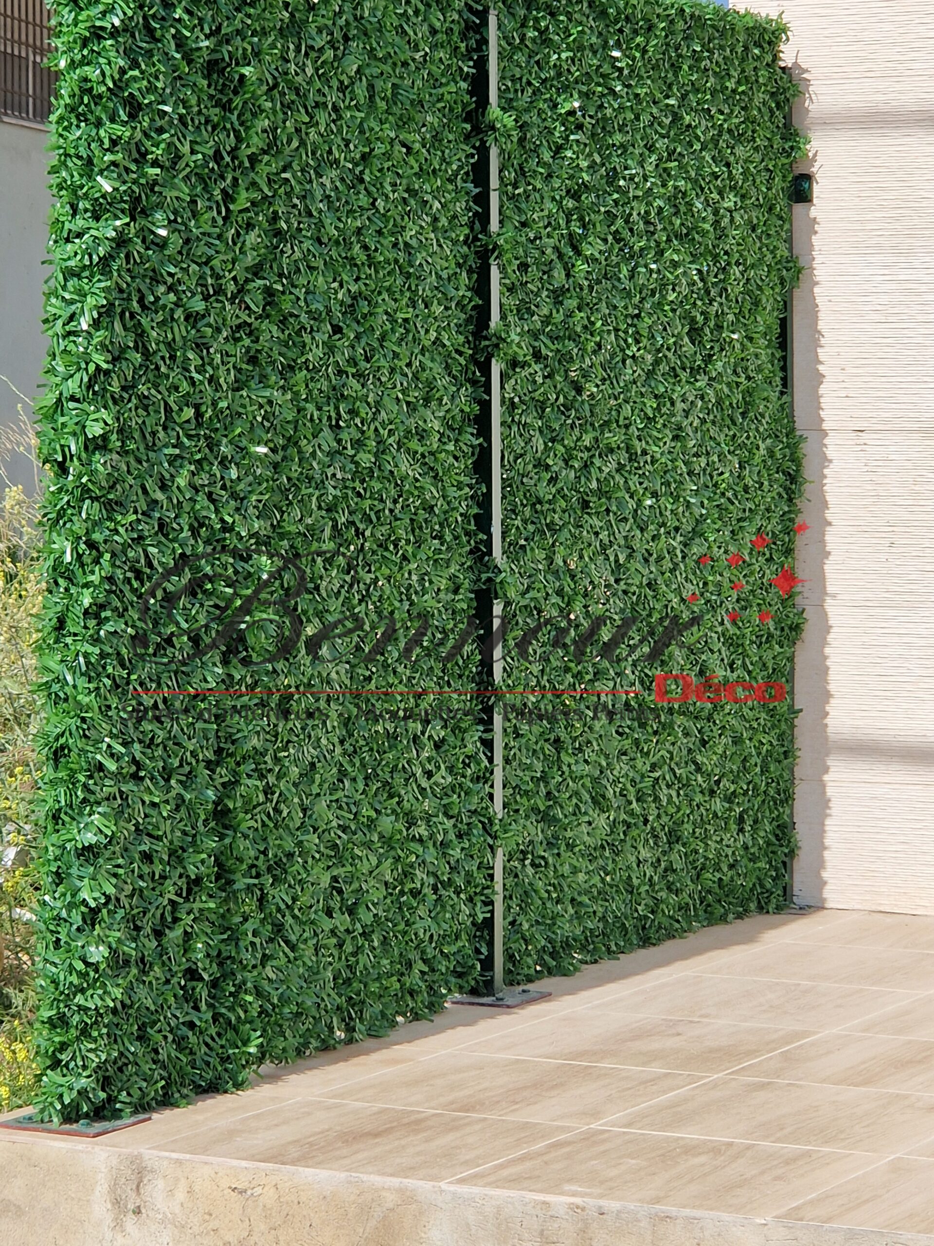 Clôture végétale artificielle