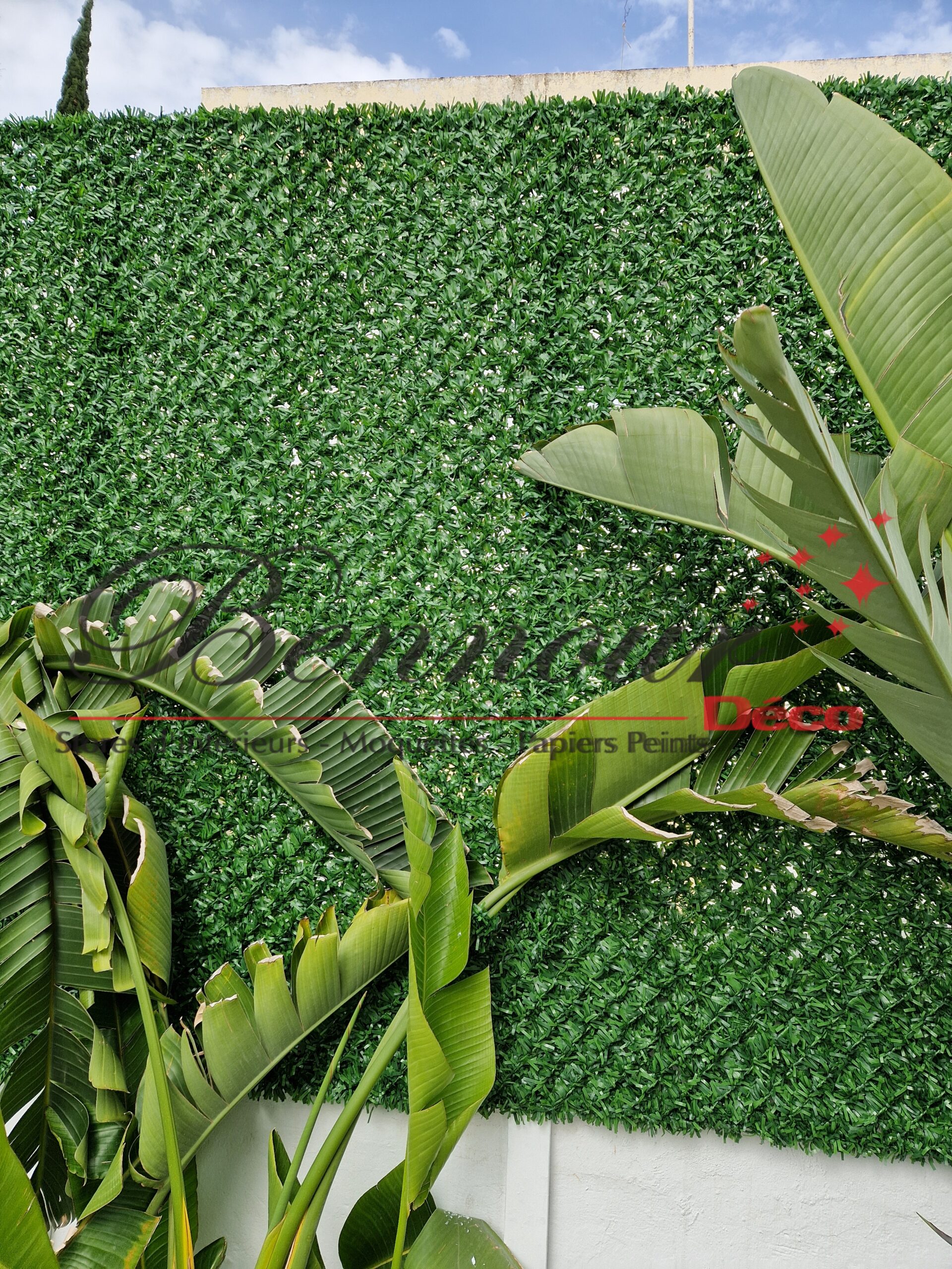 Clôture végétale artificielle