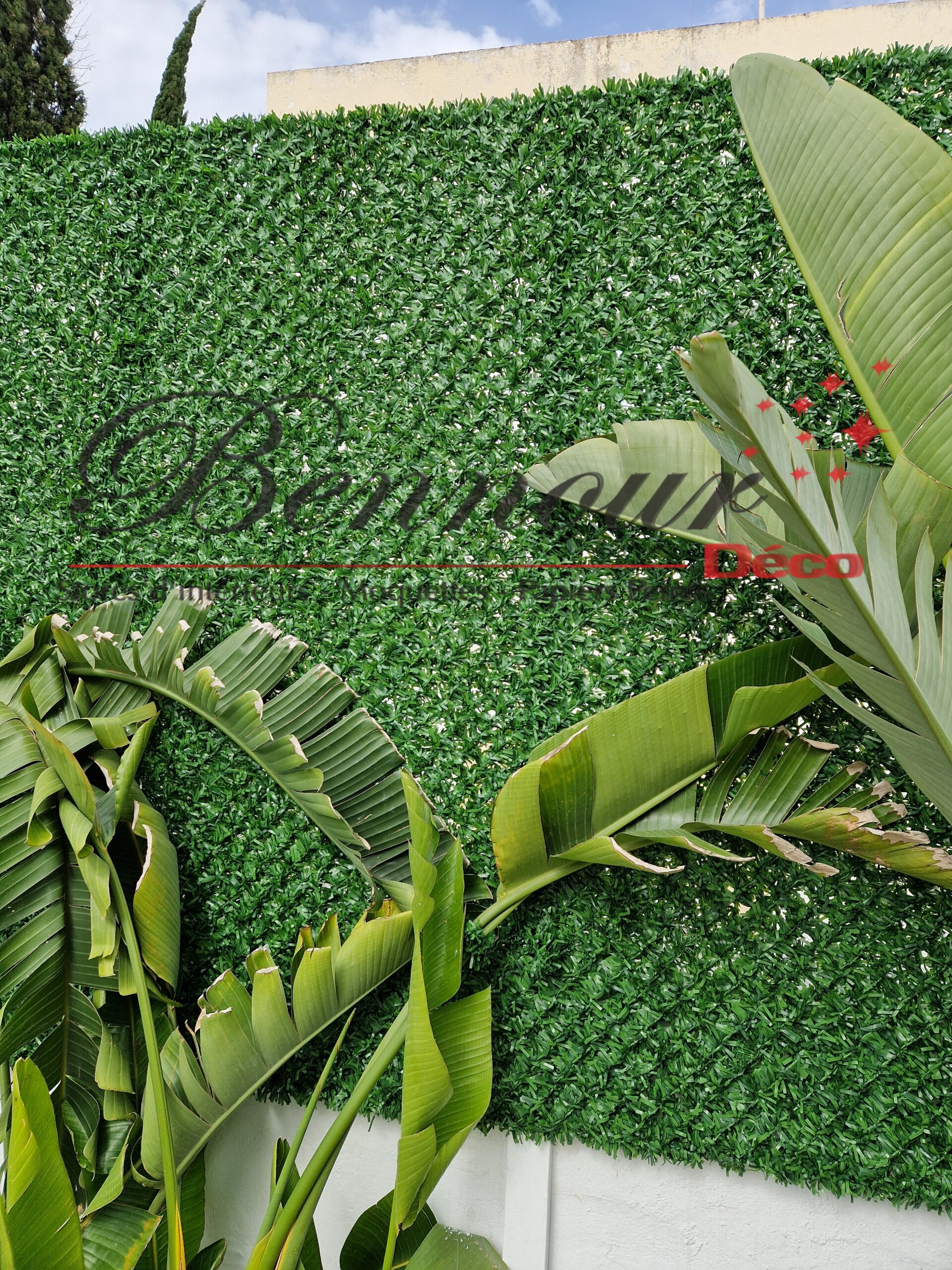Clôture végétale artificielle