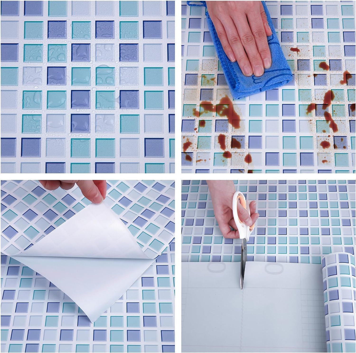 Papier adhésif design cube