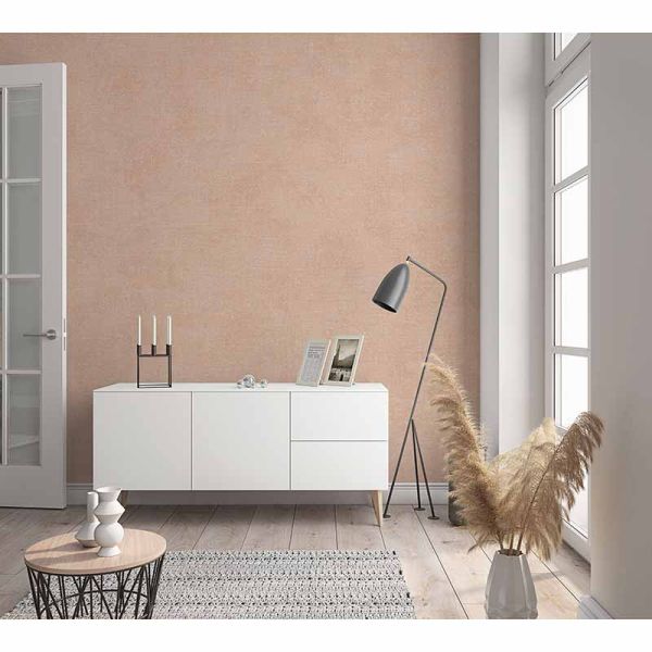 Photo papier peint posé dans un salon