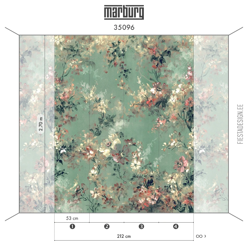 Dimensions rouleau papier peint