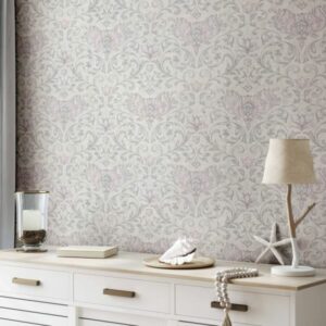 Papier peint moderne posé dans un salon