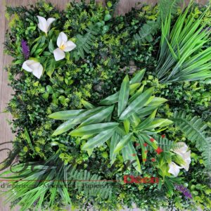 Mur végétal 50 cm x 50 cm disponible chez Bennour Déco