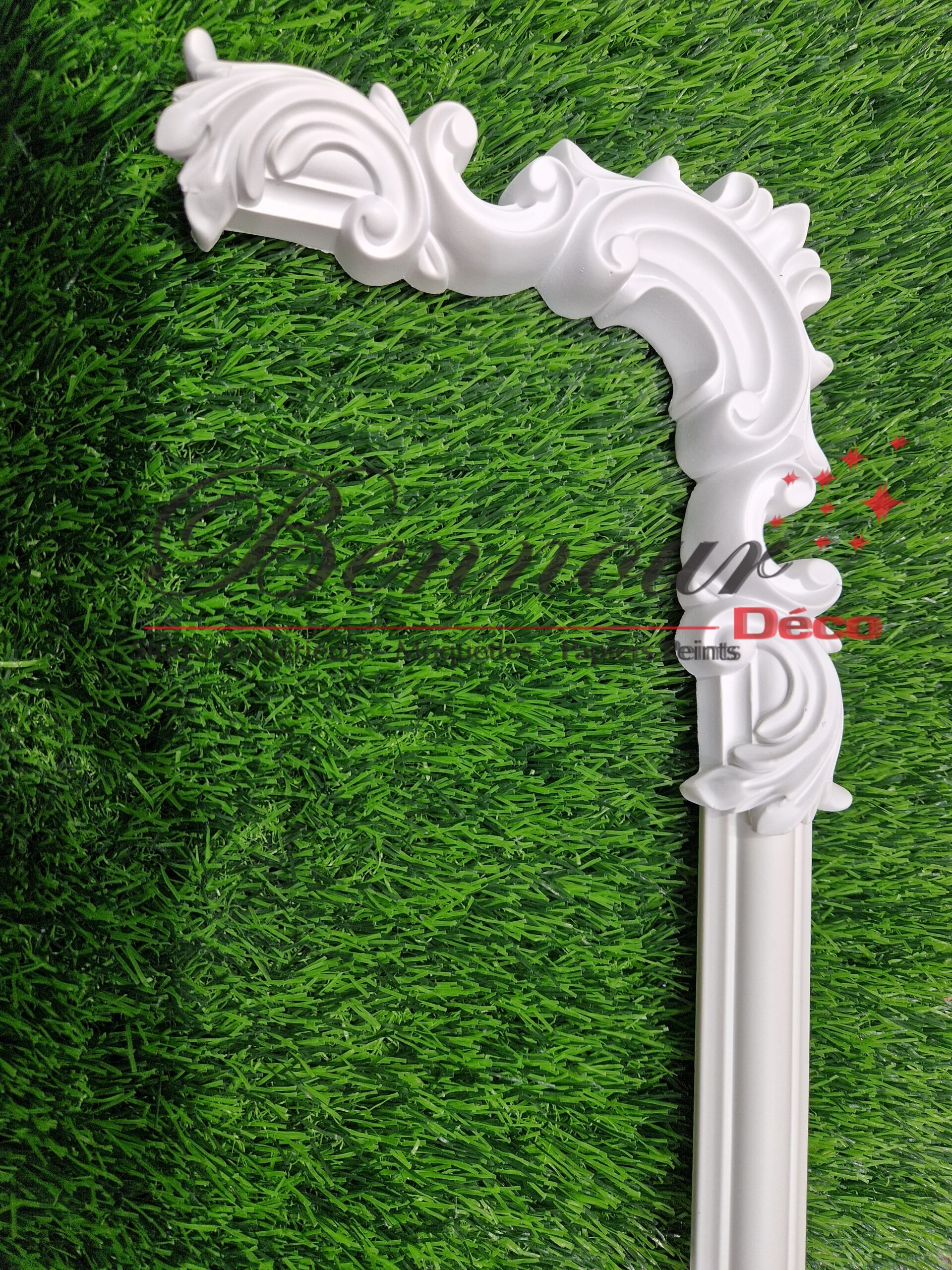 MOTIF COIN POUR MOULURE 2,5 CM BOMBAGE A COTE