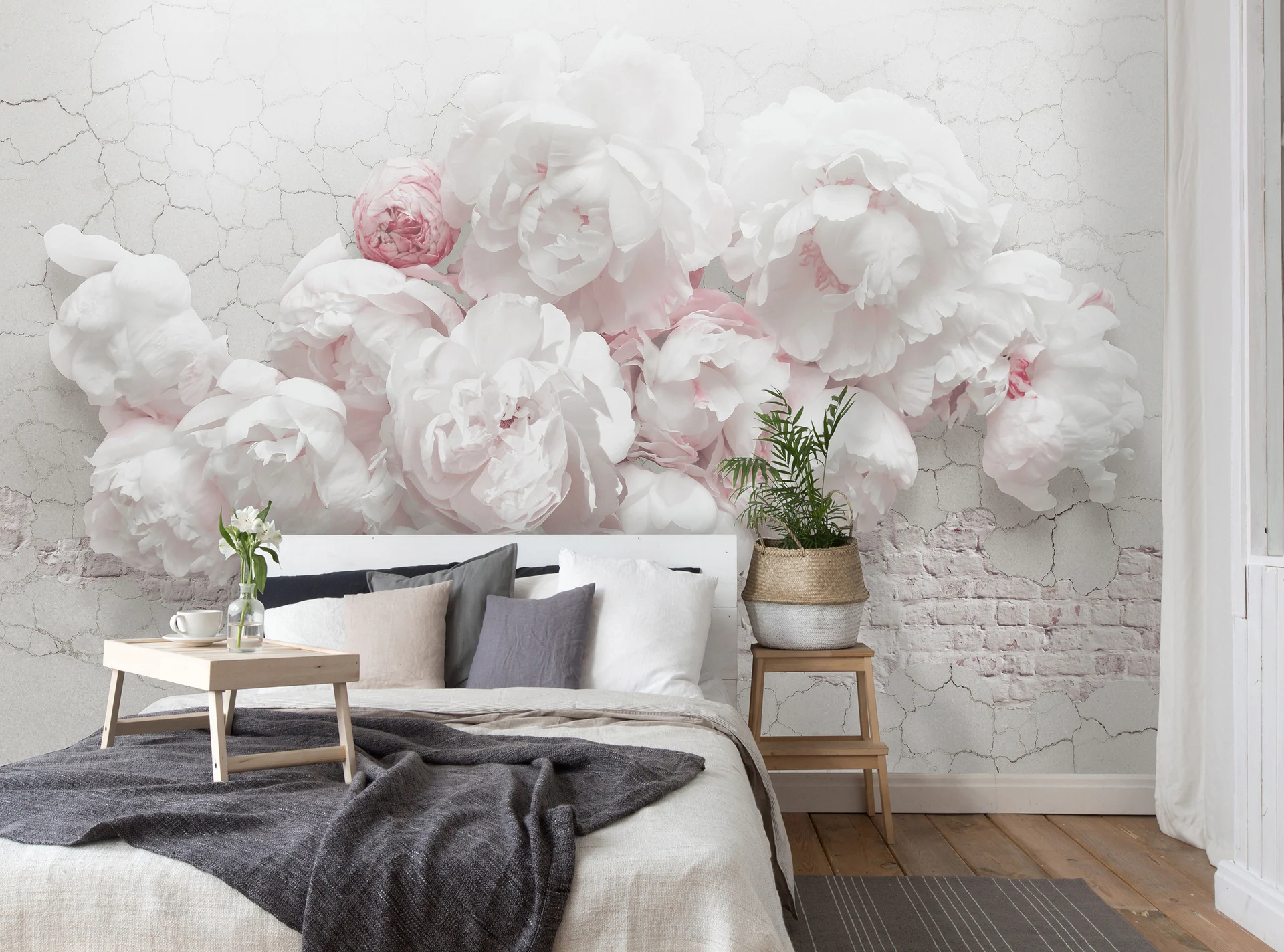 Poster mural theme floral