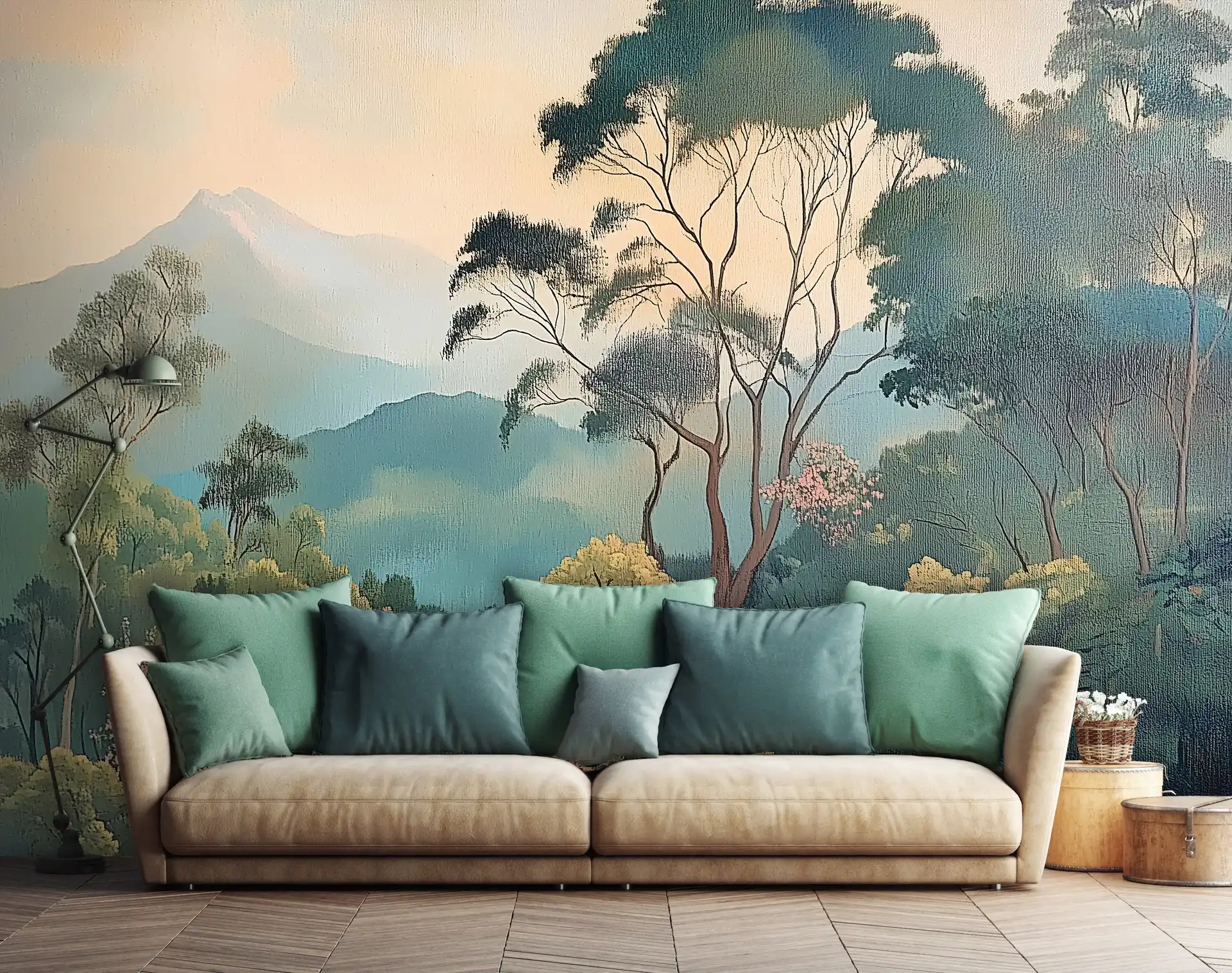 Poster mural motif nature