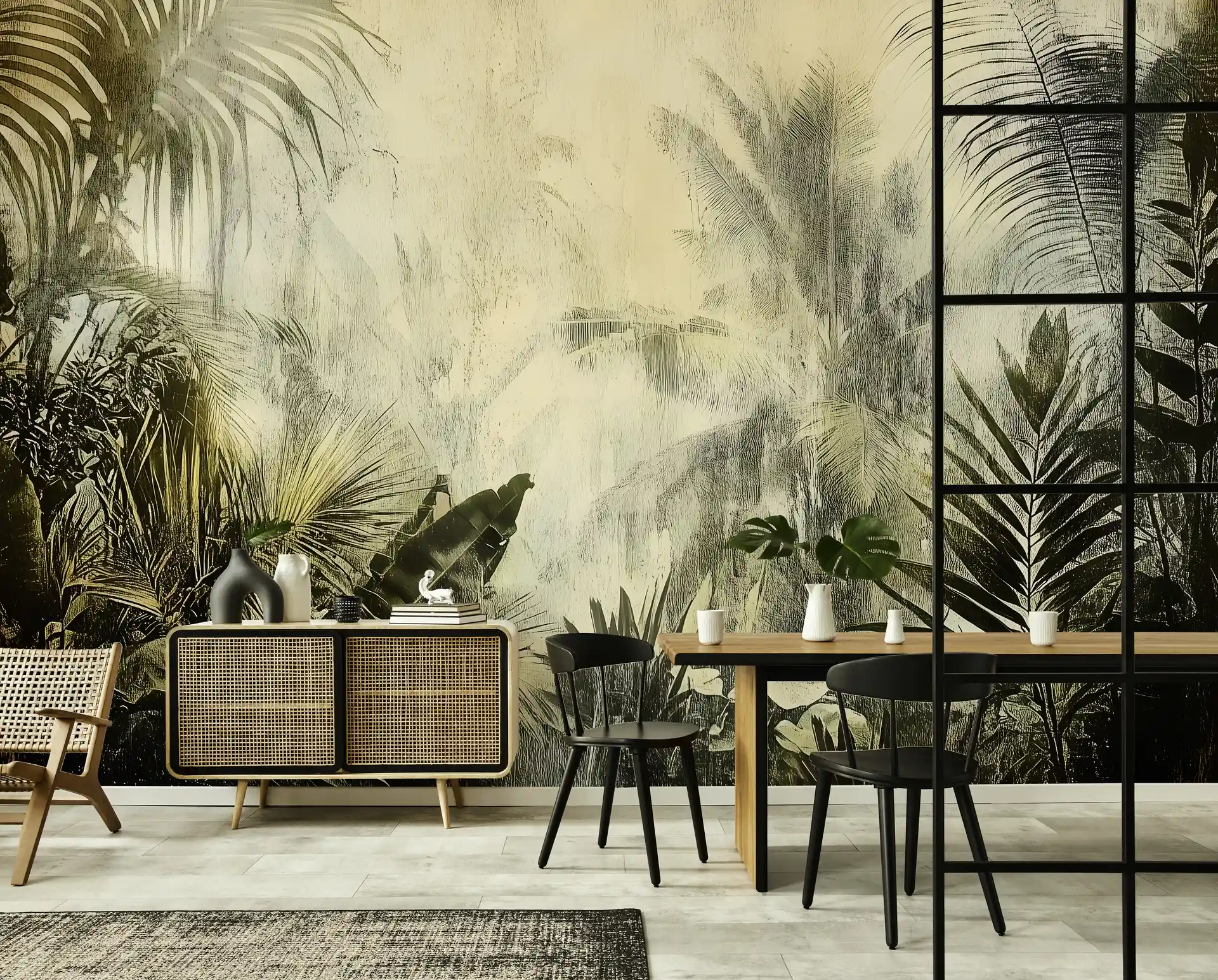 Poster mural motif nature