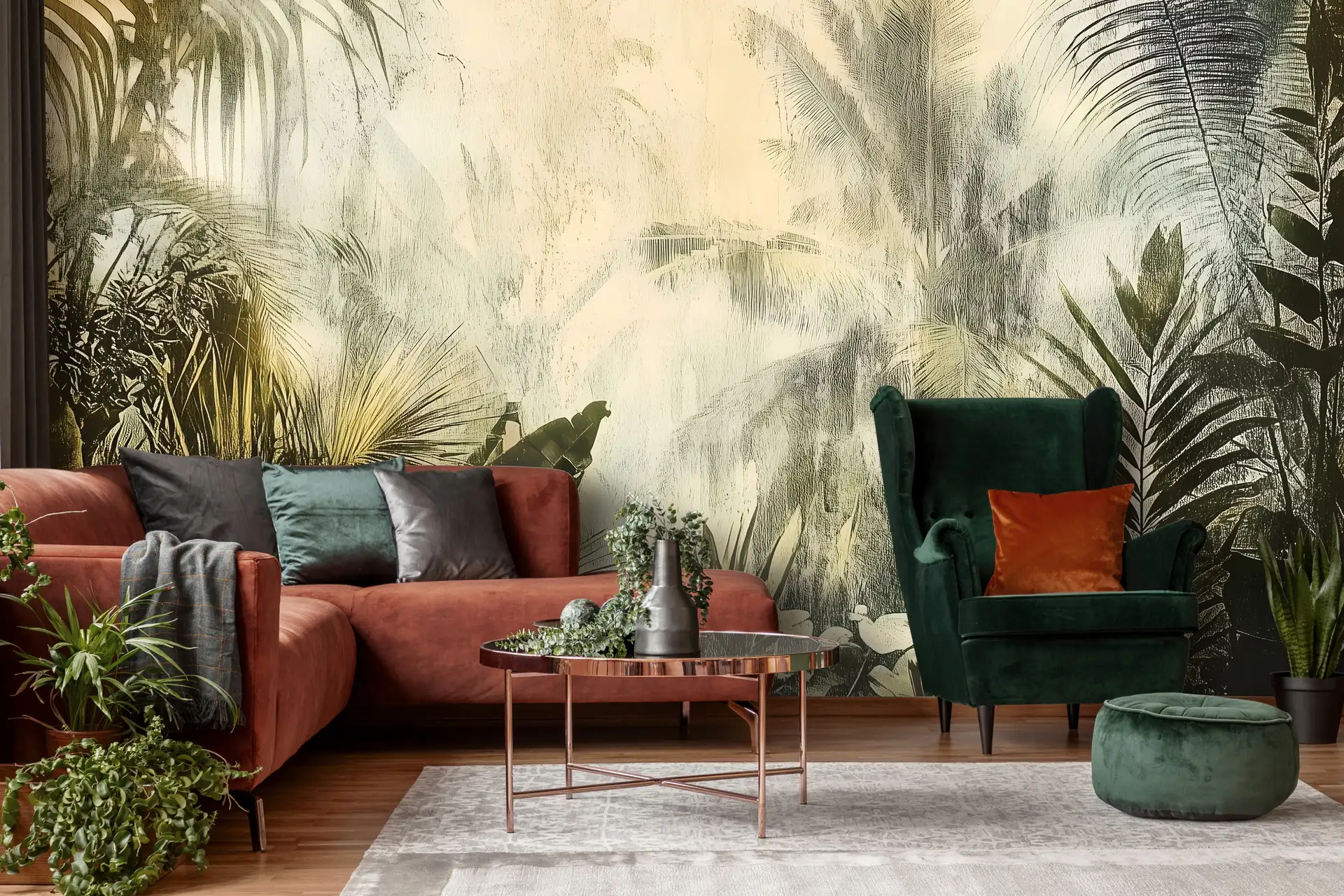 Poster mural motif nature