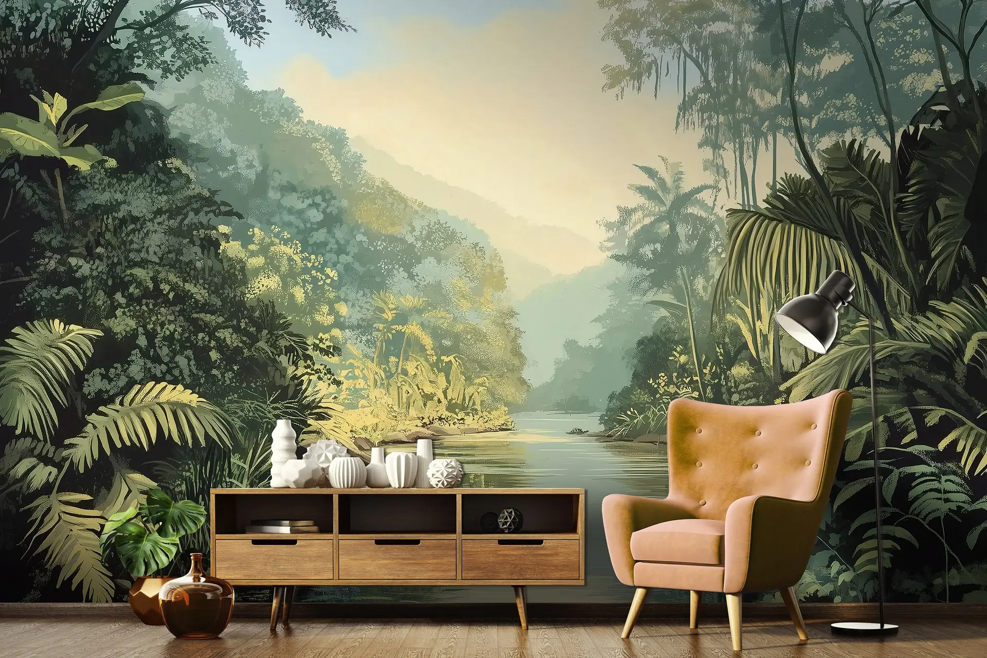 Poster thème nature disponible chez Bennour déco