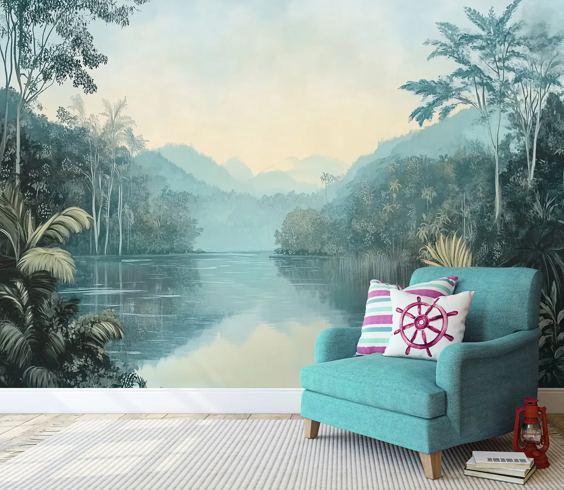 Poster mural motif nature