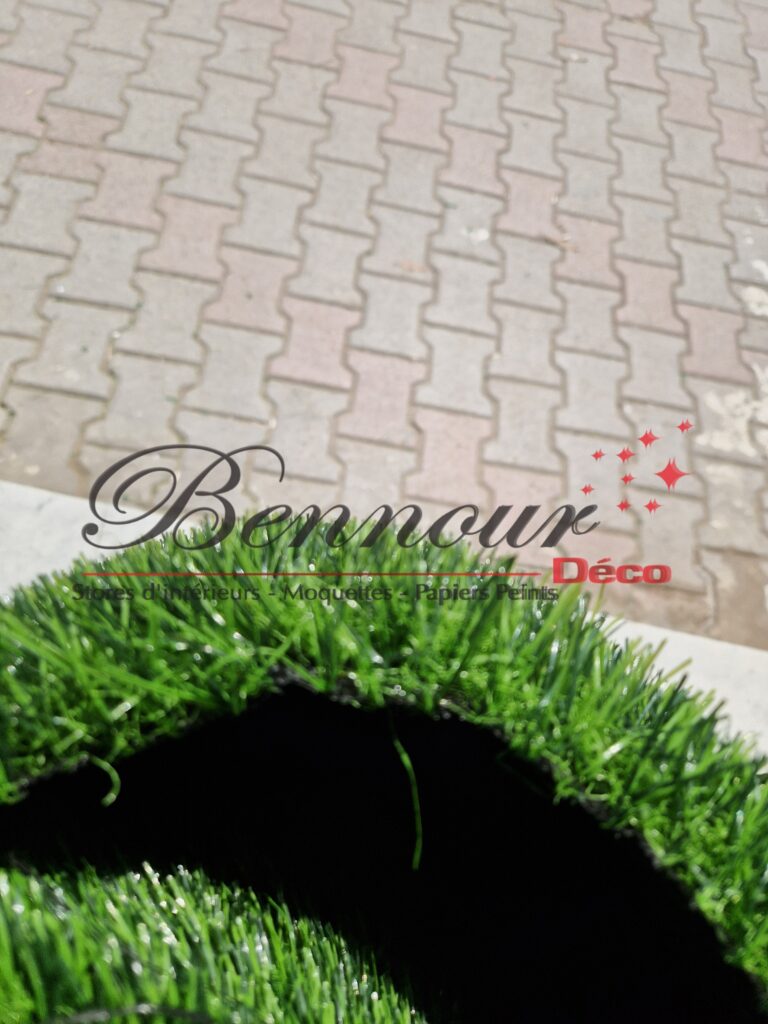 Gazon artificiel épaisseur 3 cm disponible chez Bennour deco