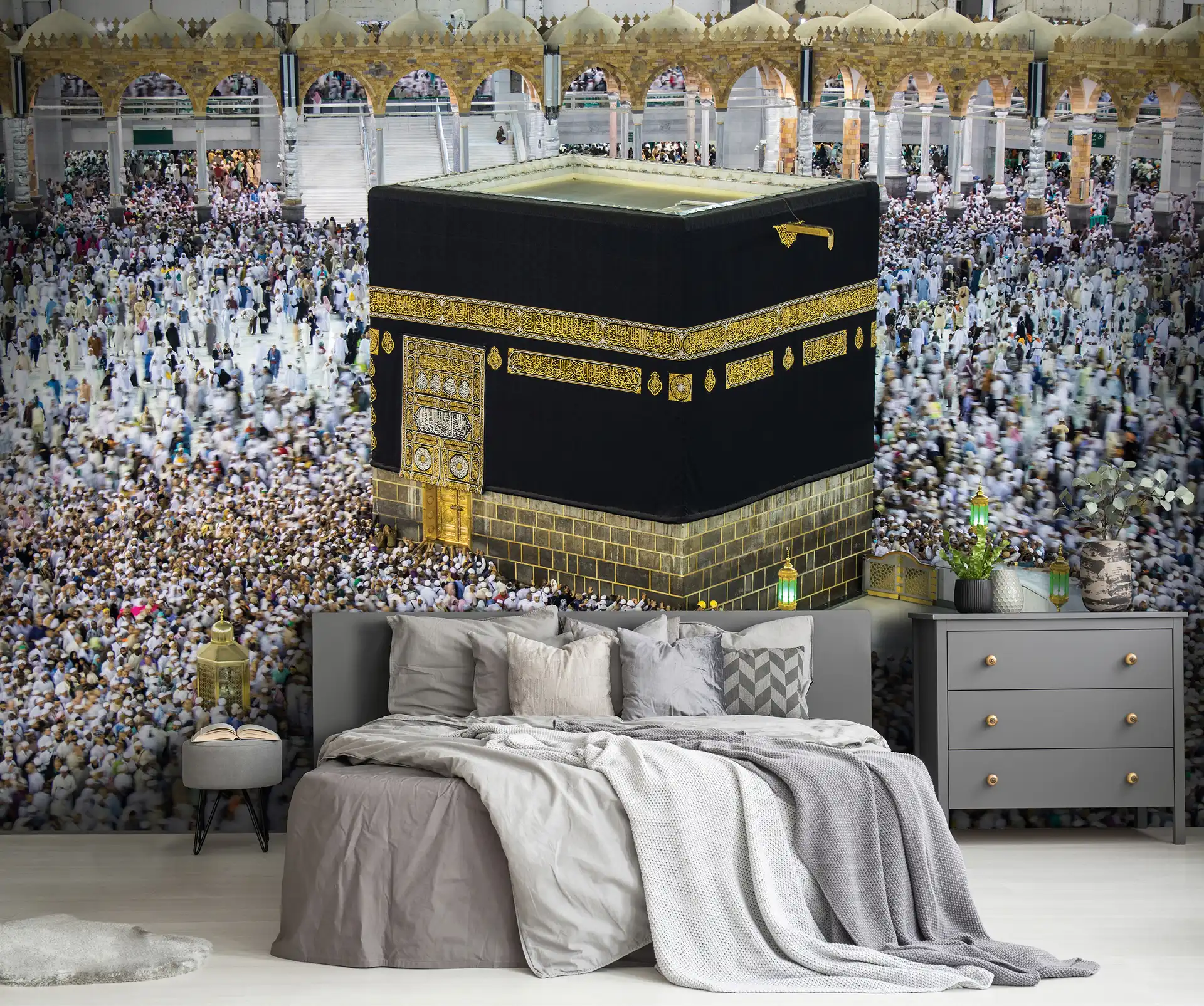 Poster mural theme LA MECQUE