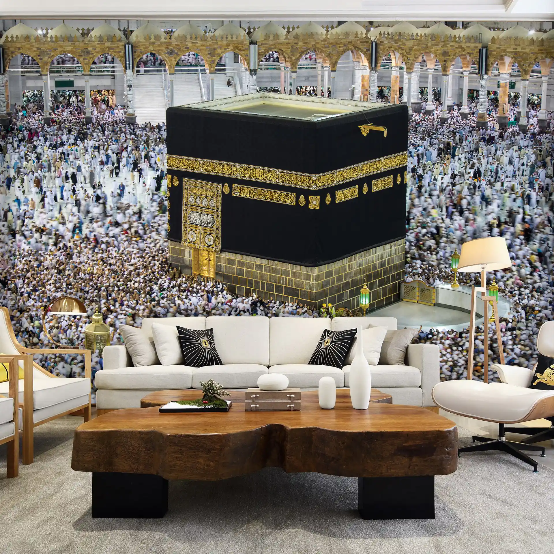 Poster mural theme LA MECQUE