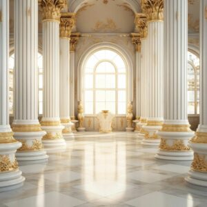 Poster mural theme palace de luxe