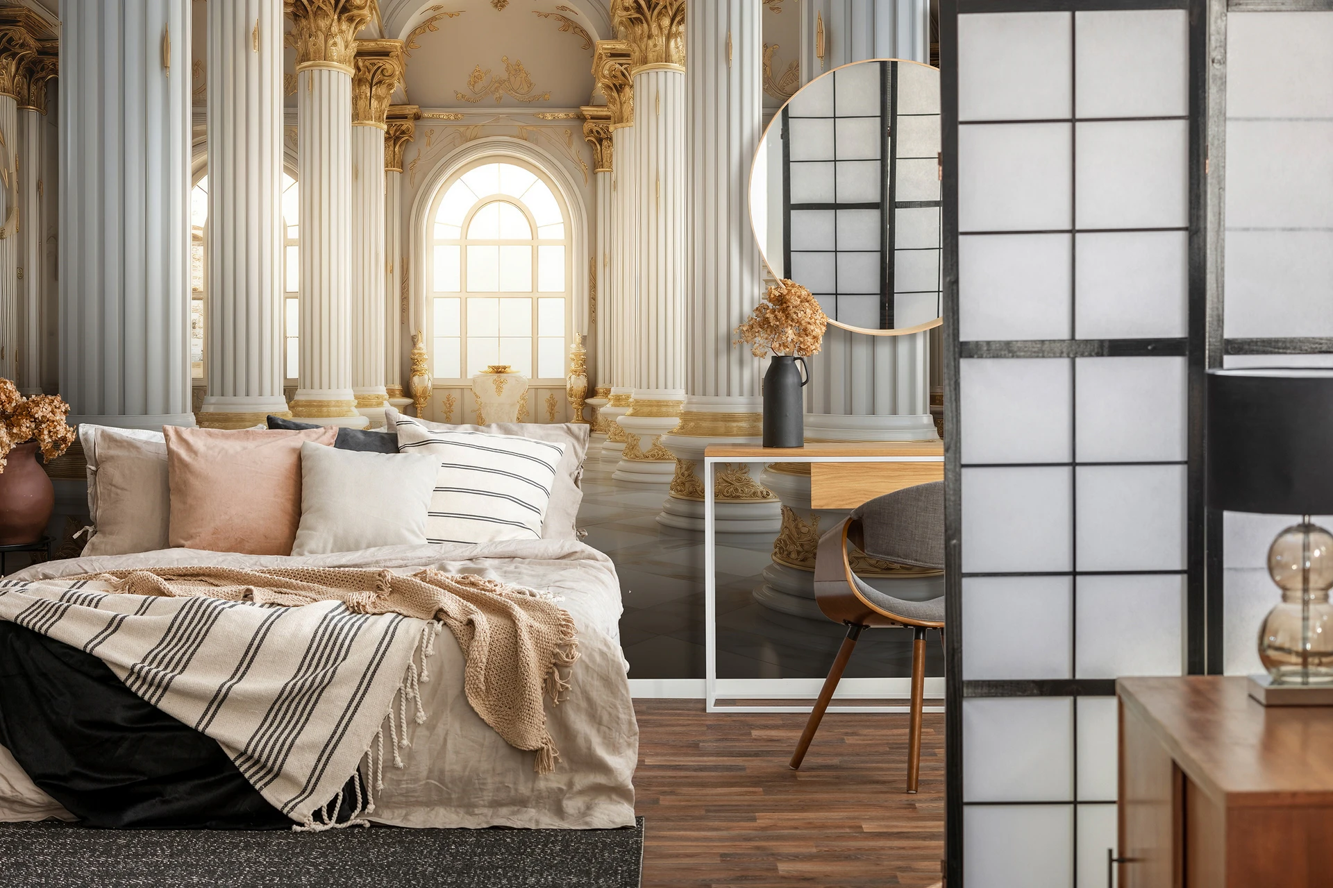 Poster mural theme palace de luxe