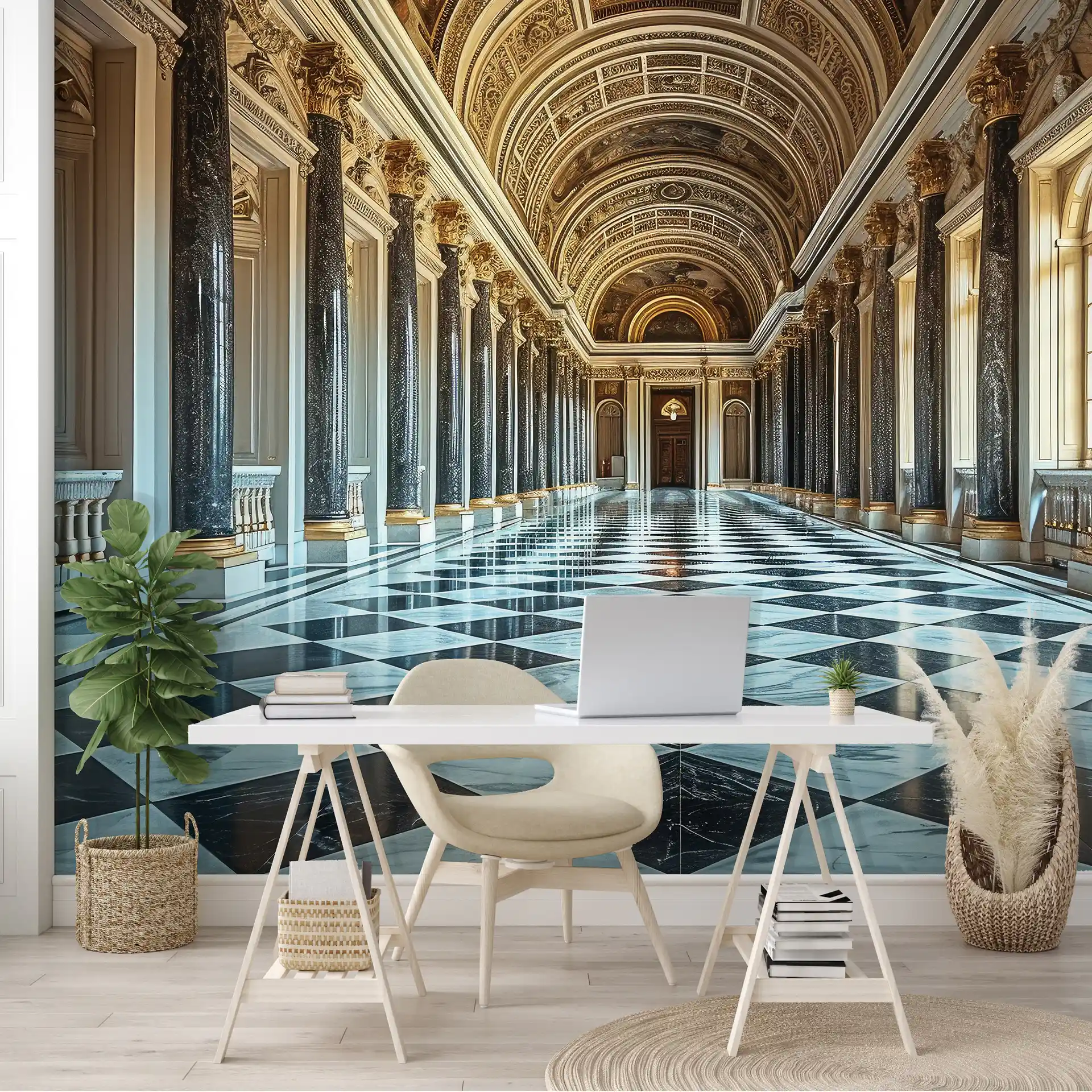 Poster mural theme palace de luxe