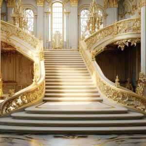 Poster mural theme palace de luxe