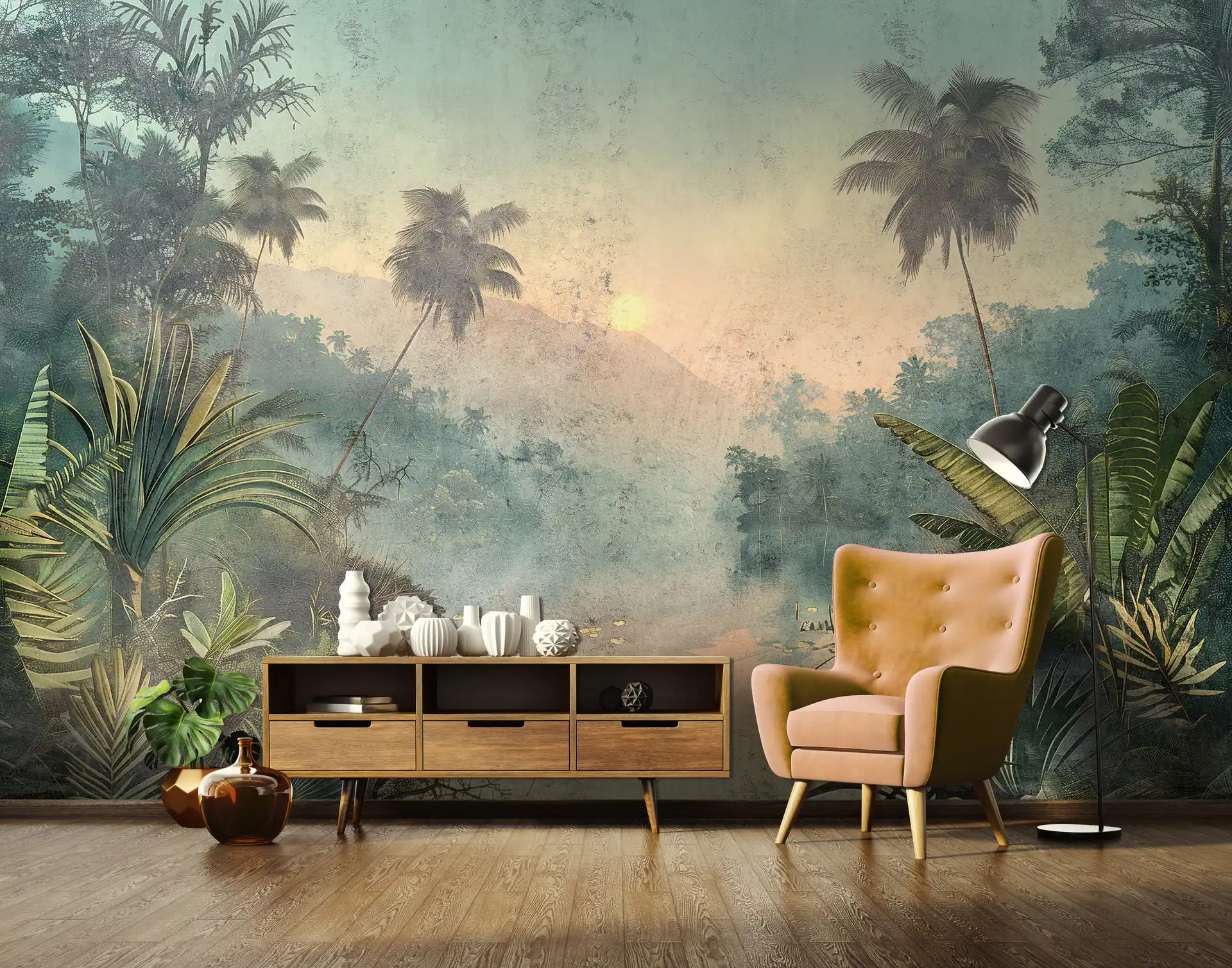 Poster mural theme panoramique disponible chez Bennour Deco