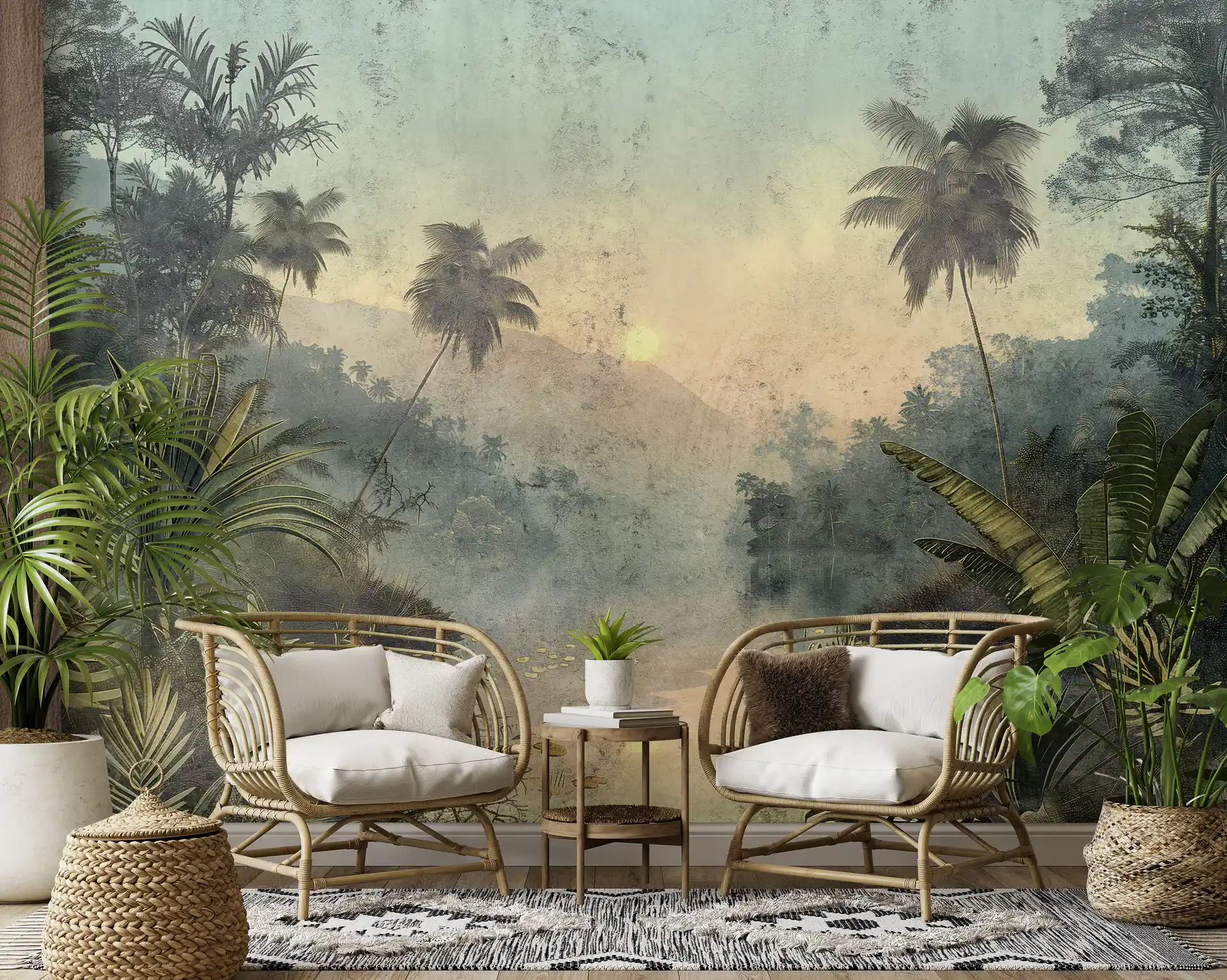 Poster mural theme panoramique disponible chez Bennour Deco