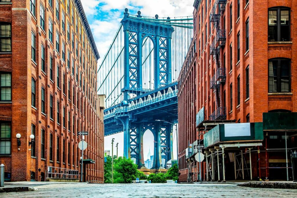 Poster mural theme pont de BROOKLYN