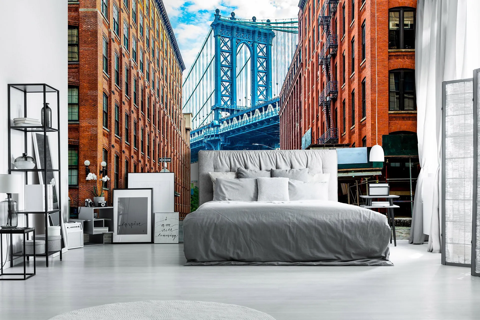 Poster mural theme pont de BROOKLYN