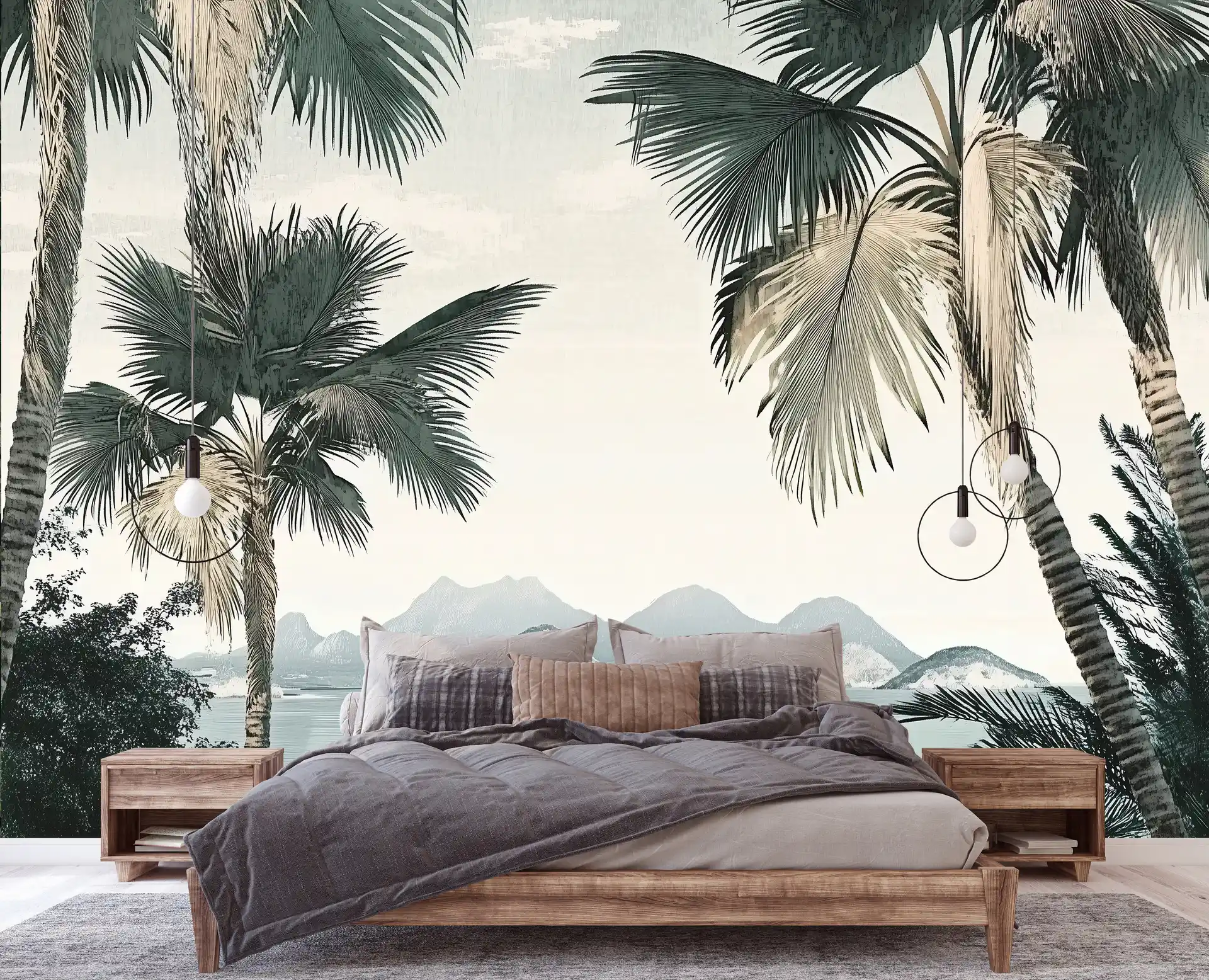 Poster mural theme panoramique disponible chez Bennour Deco