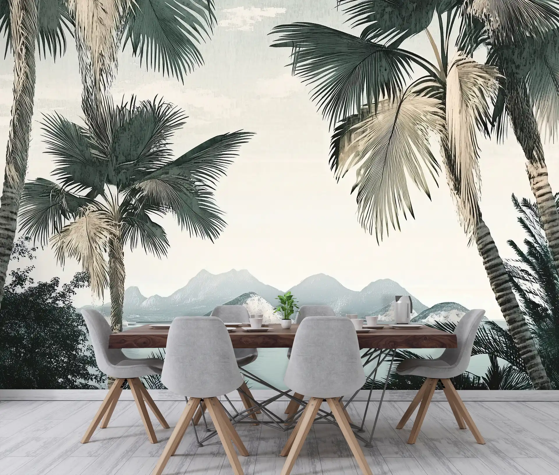 Poster mural theme panoramique disponible chez Bennour Deco