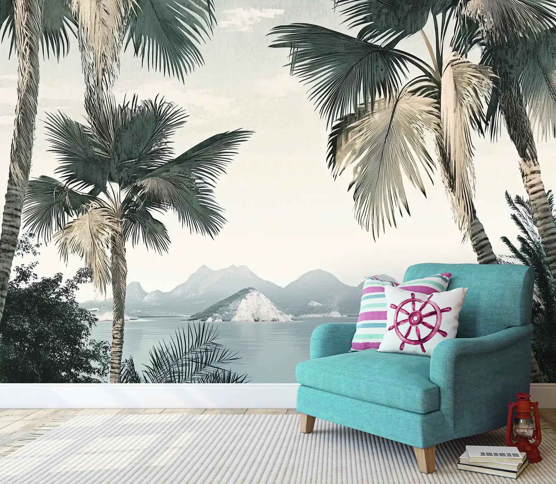 Poster mural theme panoramique disponible chez Bennour Deco