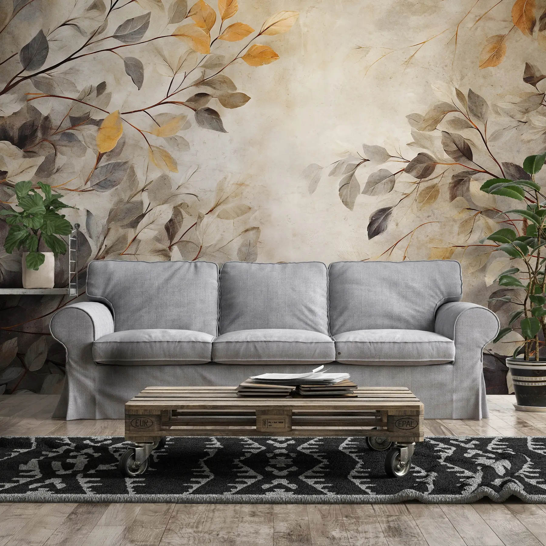 Poster mural theme panoramique disponible chez Bennour Deco