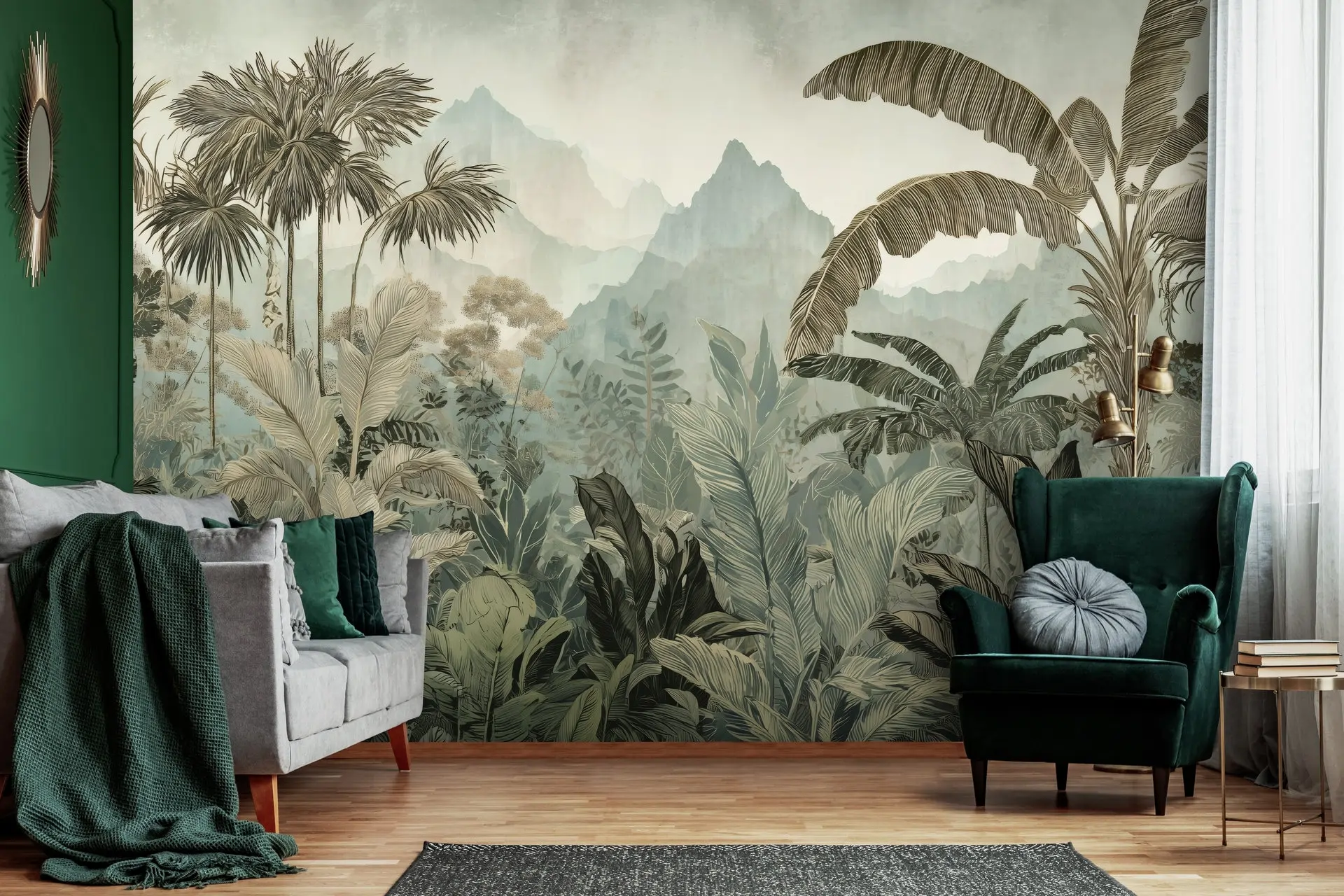 Poster mural theme panoramique
