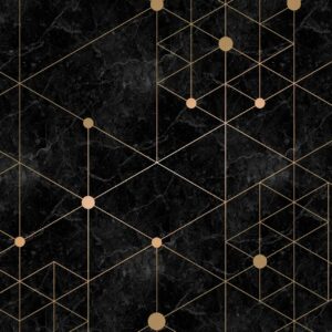 Poster mural theme noir