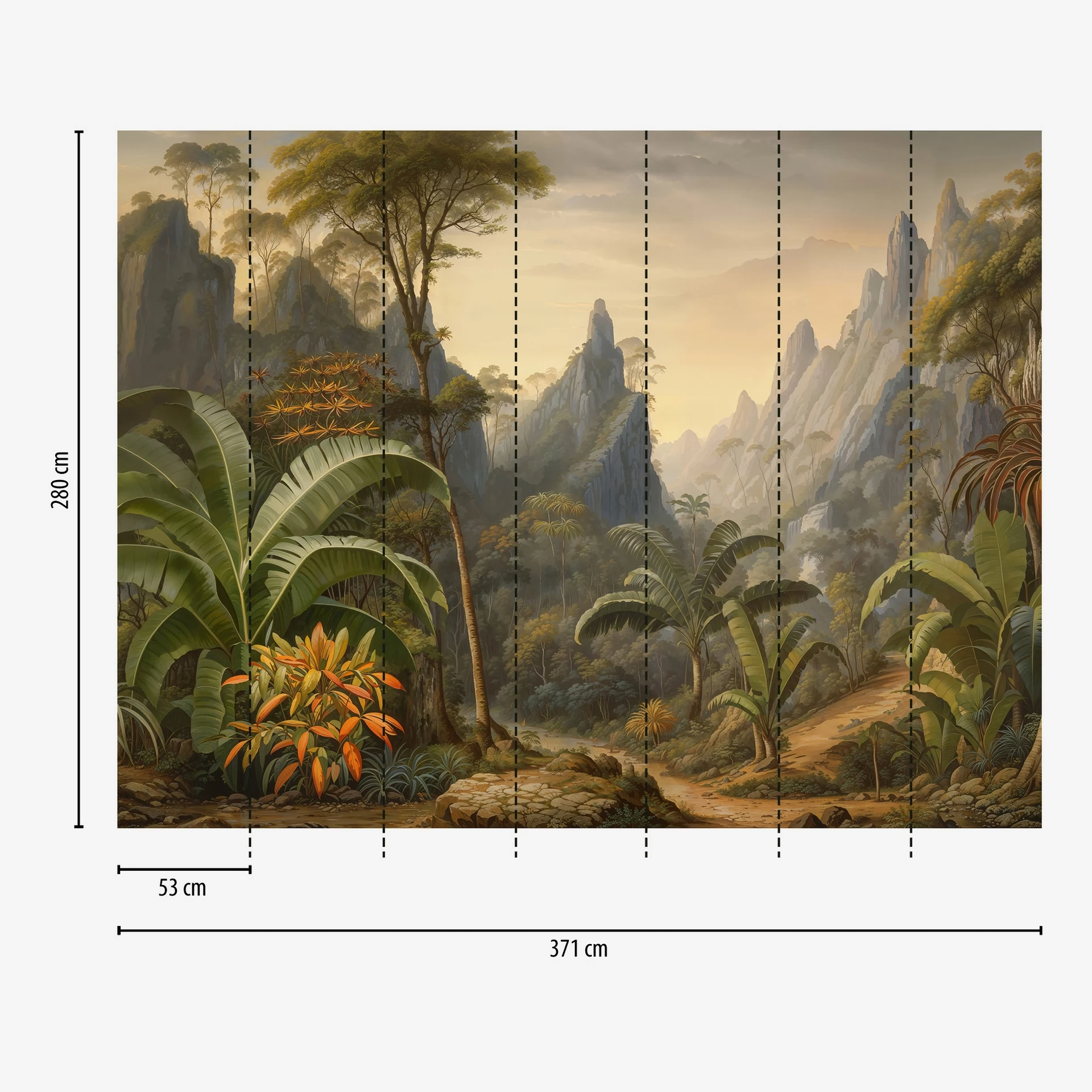 Poster mural theme panoramique
