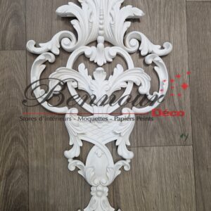 Motif decor moulure au centre de cadre